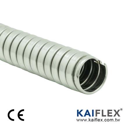 Type renforc&#xE9; - Conduit flexible en m&#xE9;tal, acier inoxydable &#xE0; verrouillage