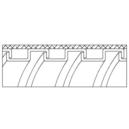 KAIFLEX - Conducto de metal flexible trenzado, gal&#xF3;n de bloqueo cuadrado, trenzado de acero inoxidable