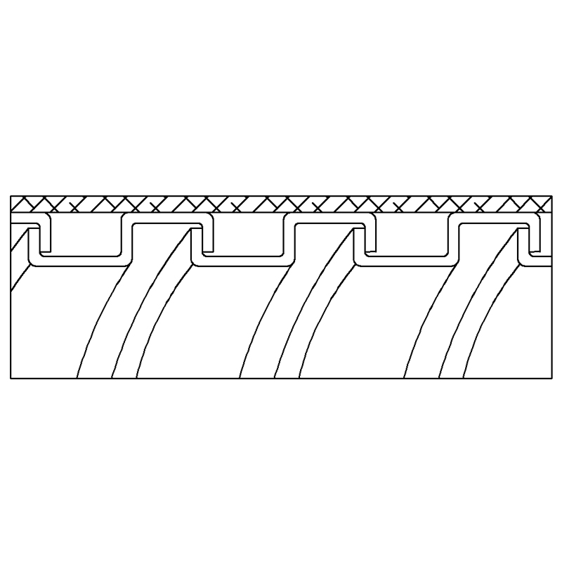 KAIFLEX - Conduit métallique flexible tressé, gal à verrouillage carré, tressage en acier inoxydable