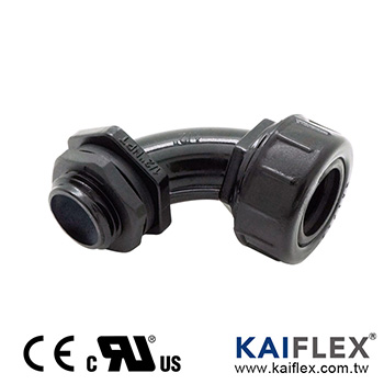 KAIFLEX - Konektor nilon plastik, konektor kotak tahan air yang kuat, 90 derajat (FN53)