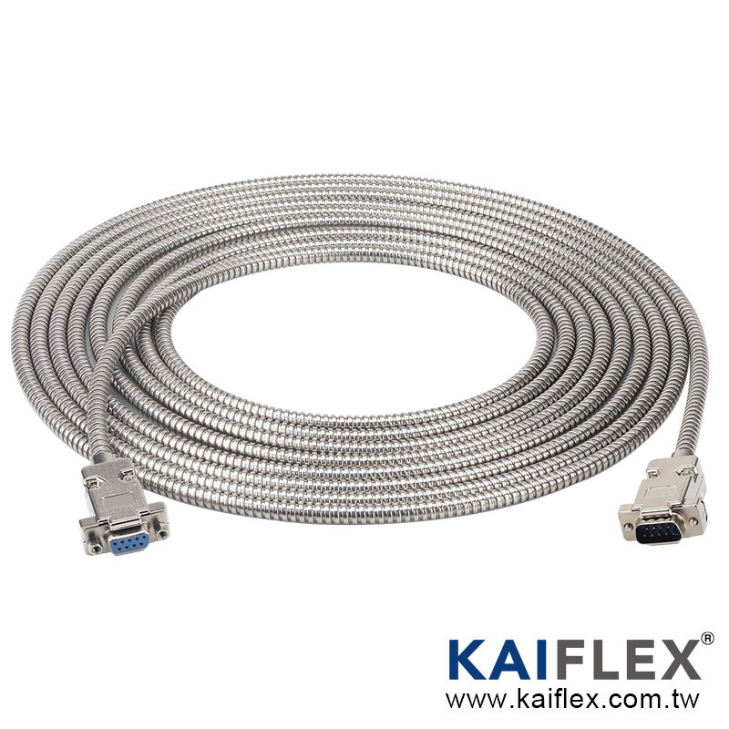 KAIFLEX - Armored DB9 Cable-5M (WH-019)