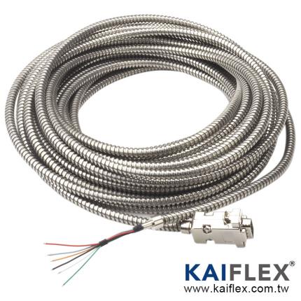 KAIFLEX - Armored DB9 Cable-6M (WH-030)