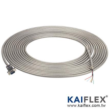 KAIFLEX - Gepanzertes DB9-Kabel-12M (WH-023)