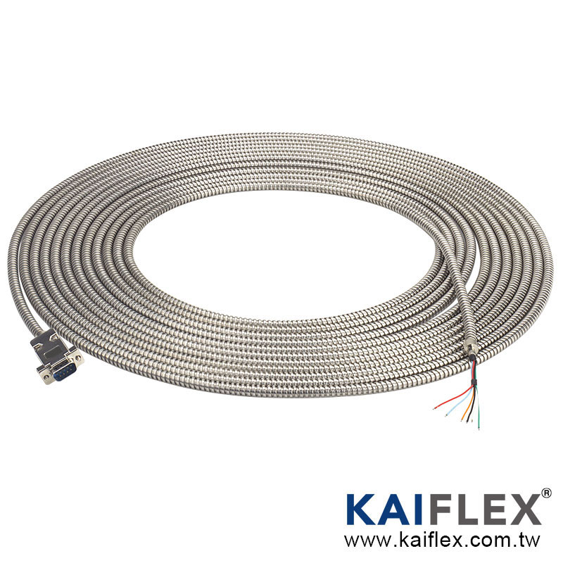 KAIFLEX - Armored DB9 Cable-12M (WH-023)