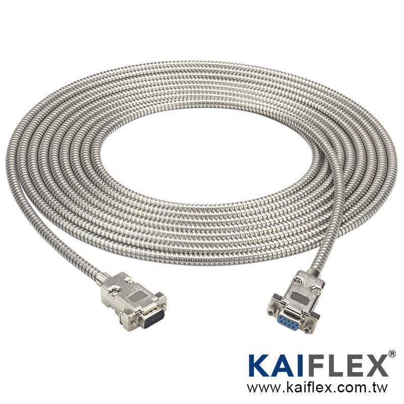 KAIFLEX - Armored DB9 Cable-6M (WH-039)