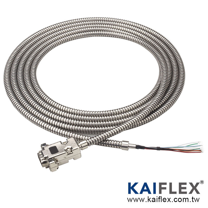 KAIFLEX - Armored DB9 Cable-3M (WH-040)