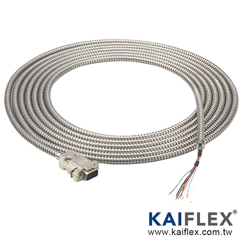 KAIFLEX - Armored DB9 Cable-5M (WH-041)
