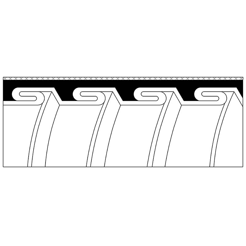 電子線保護管-ステンレス鋼ダブルフックチューブ+PVCカバー+ステンレス鋼編組
