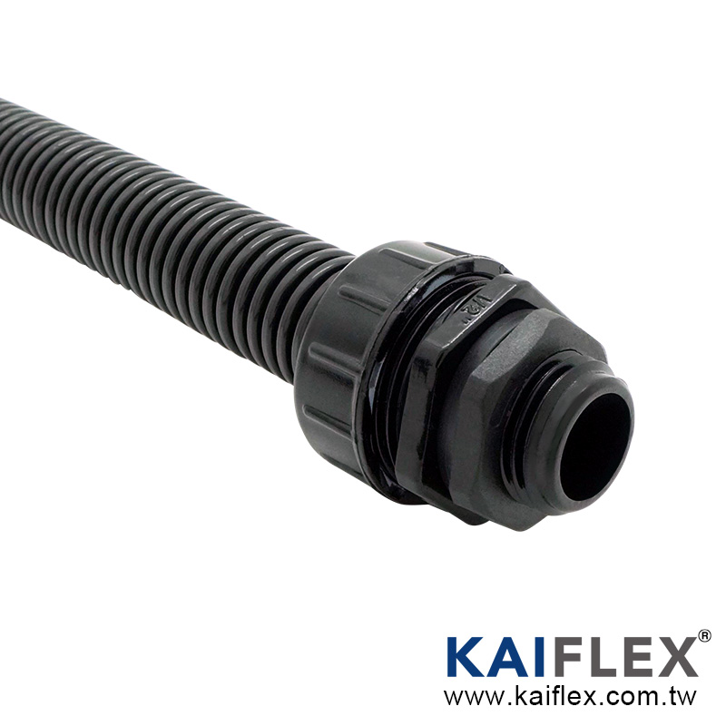 KAIFLEX - Acople de Nylon, Tipo Apretado Líquido Avanzado, Tipo Recto (V0 / V2)