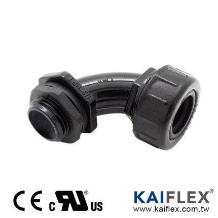 KAIFLEX - Raccord en nylon, type &#xE9;volu&#xE9; &#xE9;tanche aux liquides, type coud&#xE9; (FN53)