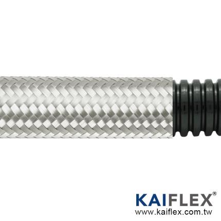 KAIFLEX - 塑膠波紋管&#xFF0C;鍍錫銅編織&#xFF0C;PA6 (PAFSTB)
