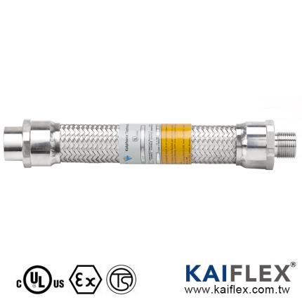 (KF--GJH-F/M) UL / IECEx Explosion Proof Flexible Coupling, Flameproof Type, Male to Female End Fitting
