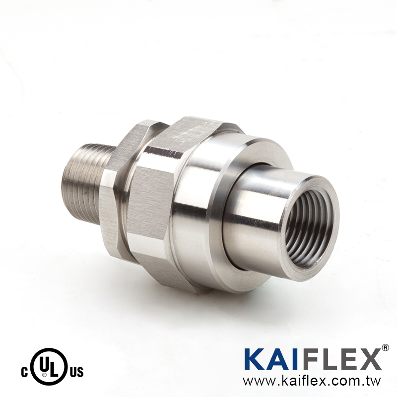 UL Explosion Proof Flexible Coupling Adapter, Straight Type, Rotating Female to Male Adaptor (KF--LK-F/M)