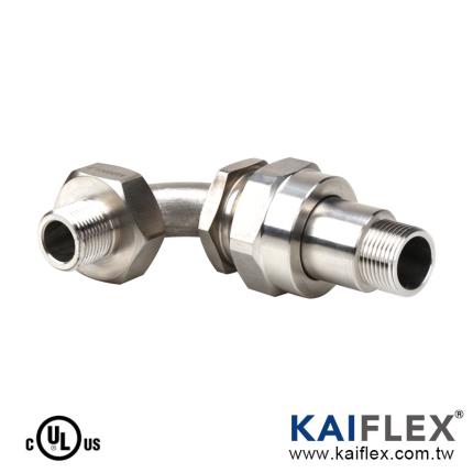 UL Explosion Proof Flexible Coupling Adapter, 90 Degree Elbow Type, Two Male Adapter (KF--XG-M)
