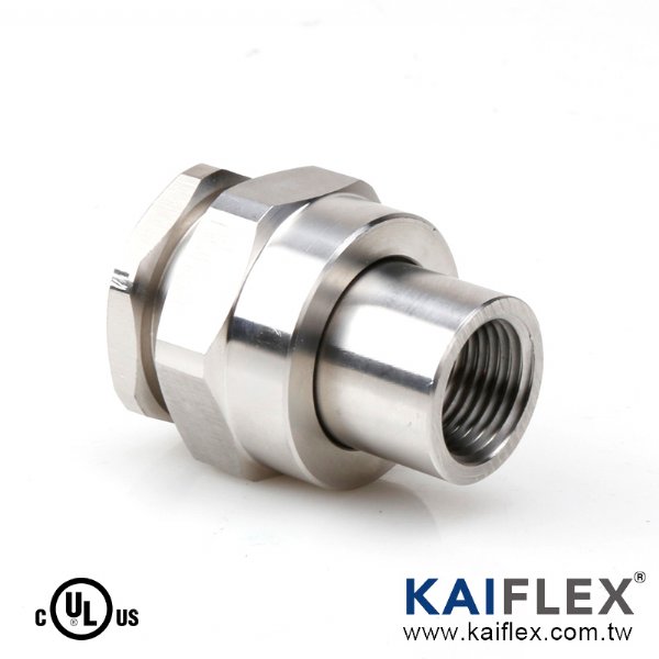 UL Explosion Proof Flexible Coupling Adapter, Straight Type, Two Female Adapter (1/2"~6"), KF--LK-F Series