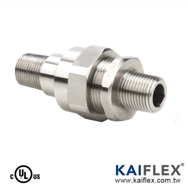 UL Explosion Proof Flexible Coupling Adapter, Straight Type, Two Male Adapter (1/2"~6"), KF--LK-M Series