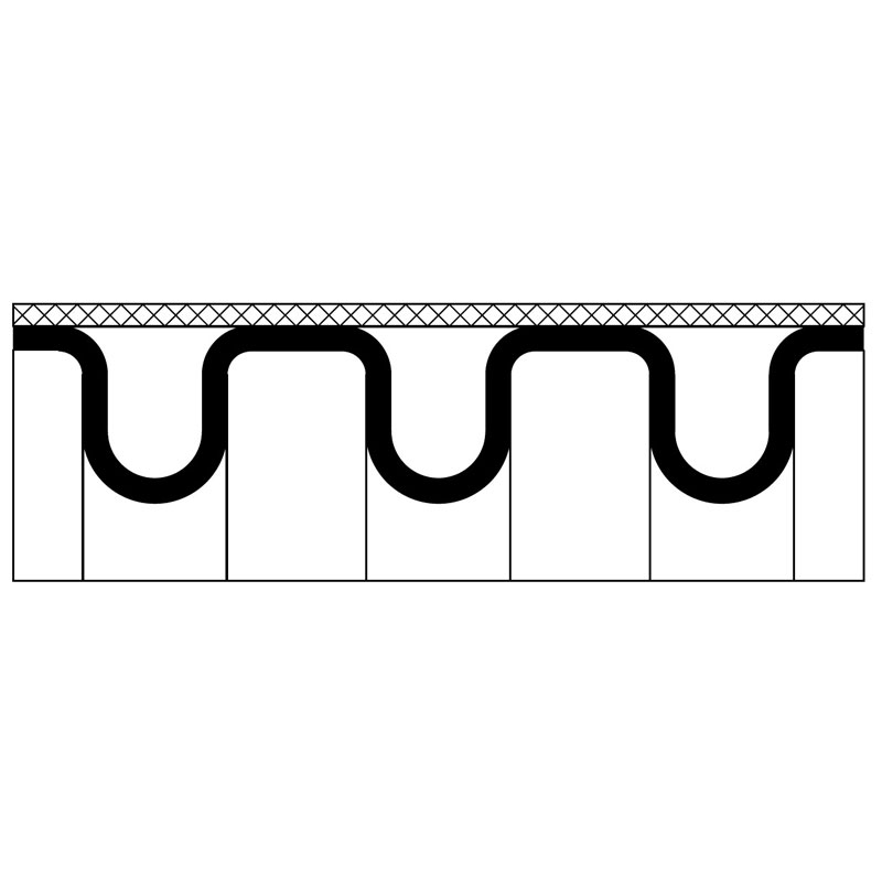 PAFSTB - 塑膠波紋管，鍍錫銅編織，PA6 (V0 / V2)