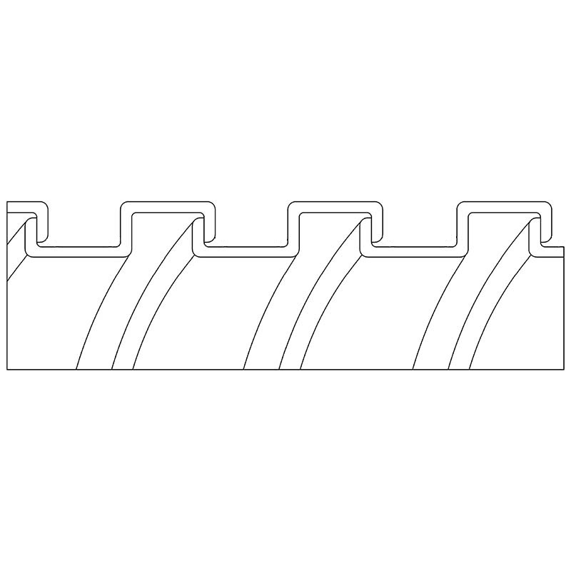 KAIFLEX - Cerradura cuadrada de acero inoxidable (WP-S1-1)