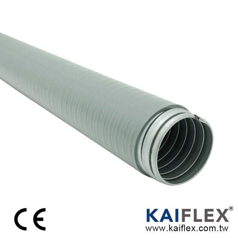 KAIFLEX - Conduit métallique flexible, emboîtement galvanisé, gaine en PVC